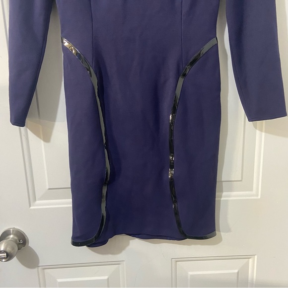 Blue Versace Mini Dress - Picture 3 of 6